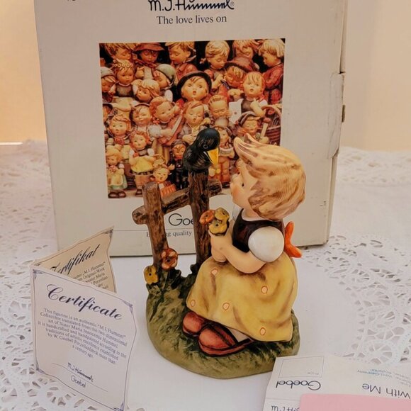 MINT IN BOX Vintage Hummel Goebel Figurine "Sing With Me", 405 West Germany - Picture 5 of 9